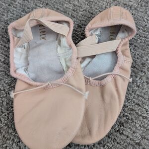 Bloch Pink Leather Ballet Shoes